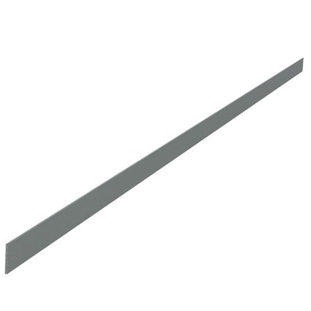 Designs Of Distinction 1-1/4" Decorative Aluminum Strapping - Brushed Aluminum 01110171BA1